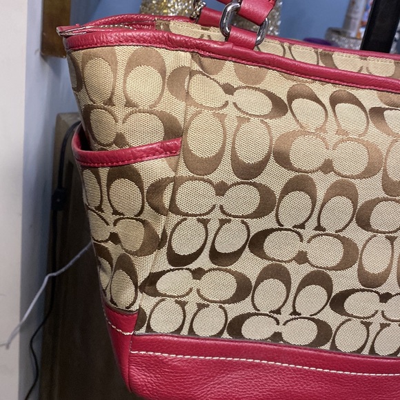 Genuine Coach Park Signature Carrie Tote F23297 - Picture 10 of 16